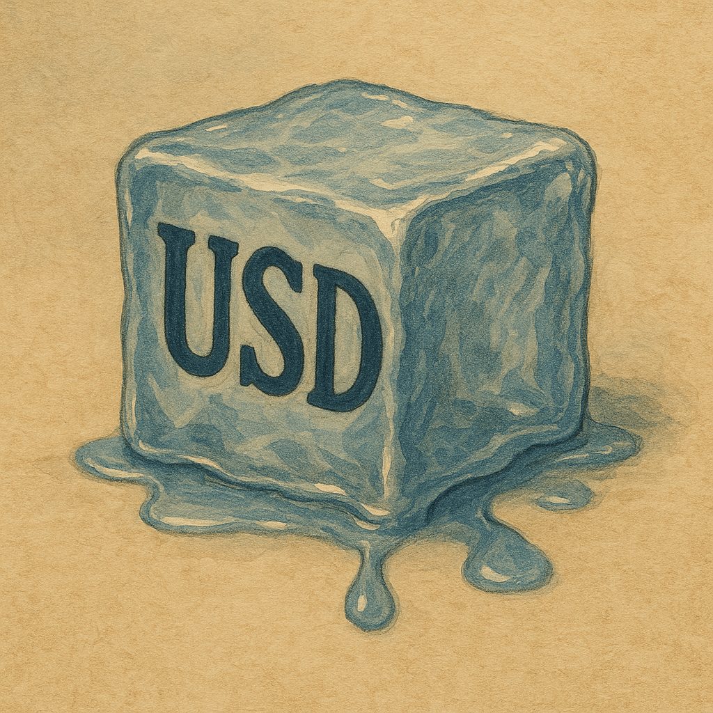 Your dollar melting away